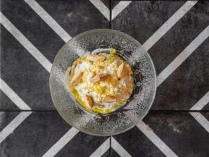 Russian salad portion