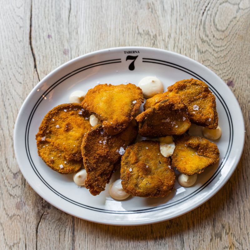 Mushrooms portion