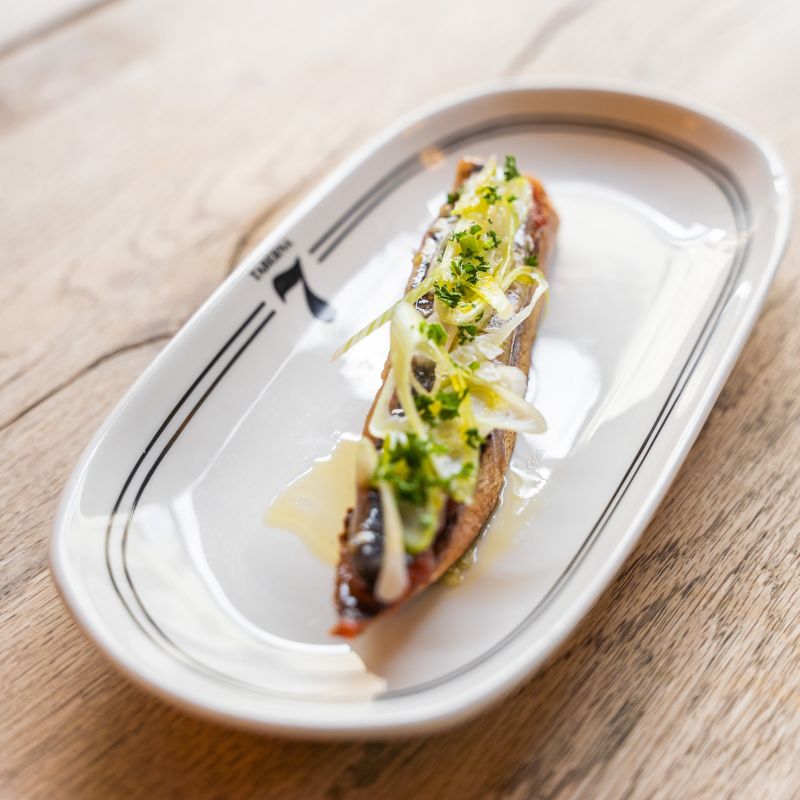 Smoked Sardine Toast